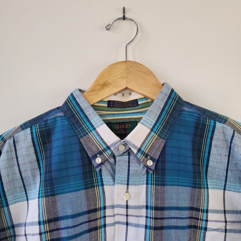 Plaid Button Down